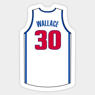 Rasheed Wallace Detroit Jersey Qiangy Sticker